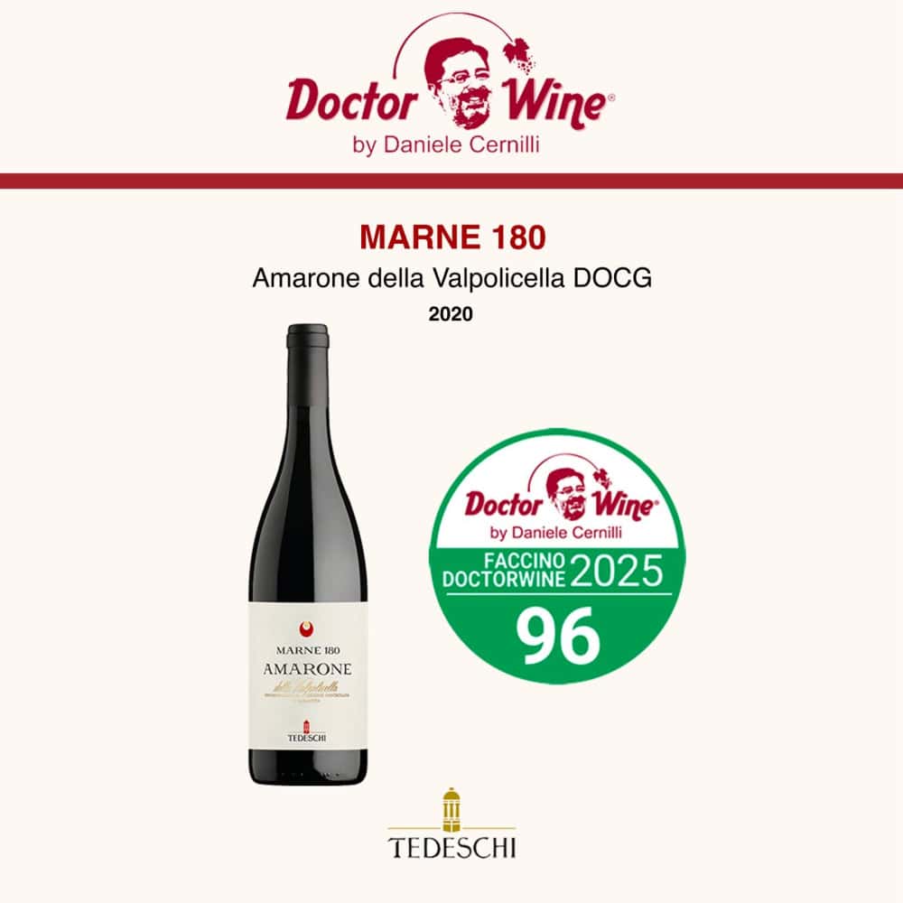 96 PUNTI DA DOCTORWINE ALL’AMARONE MARNE 180 