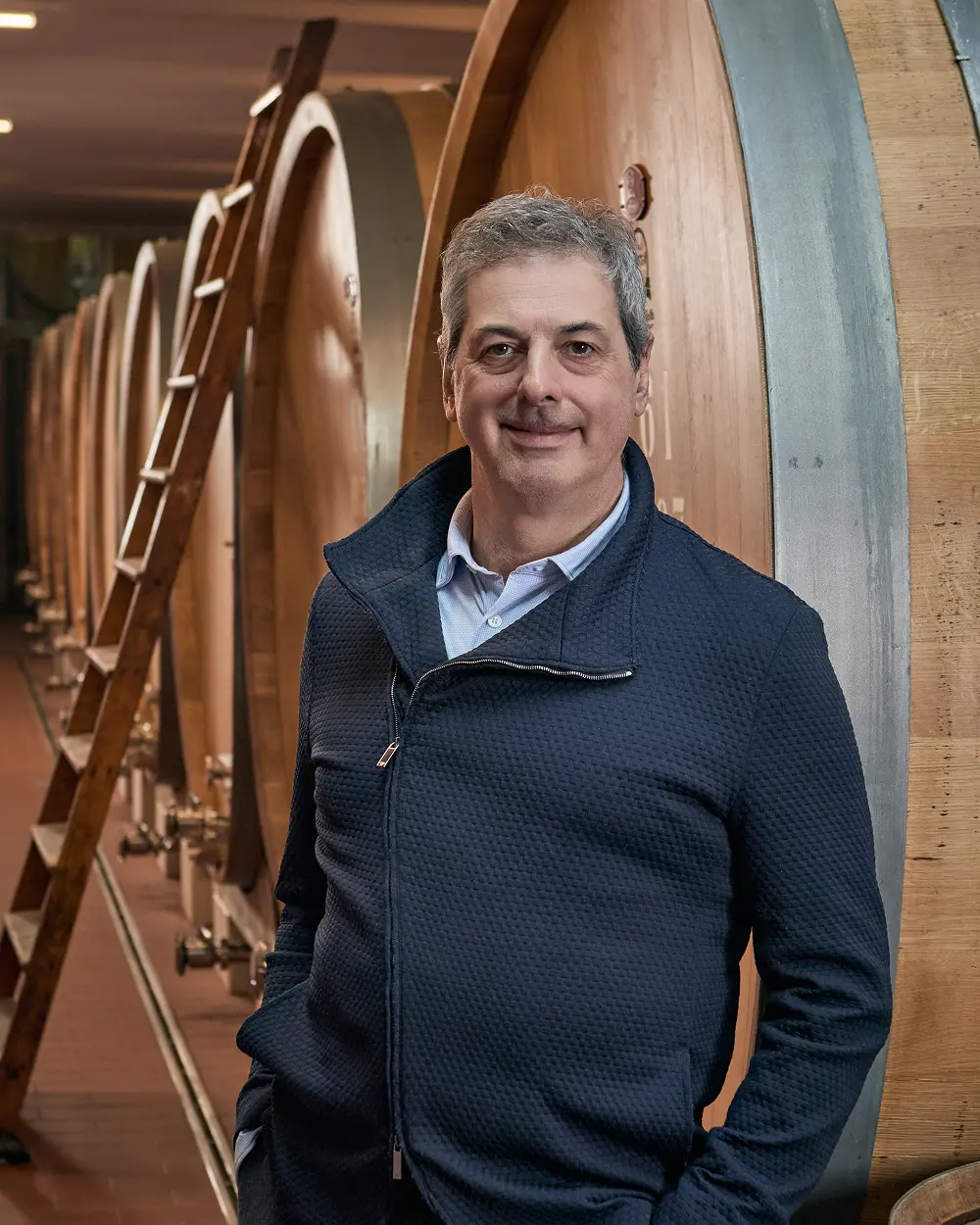 riccardo tedeschi in cantina